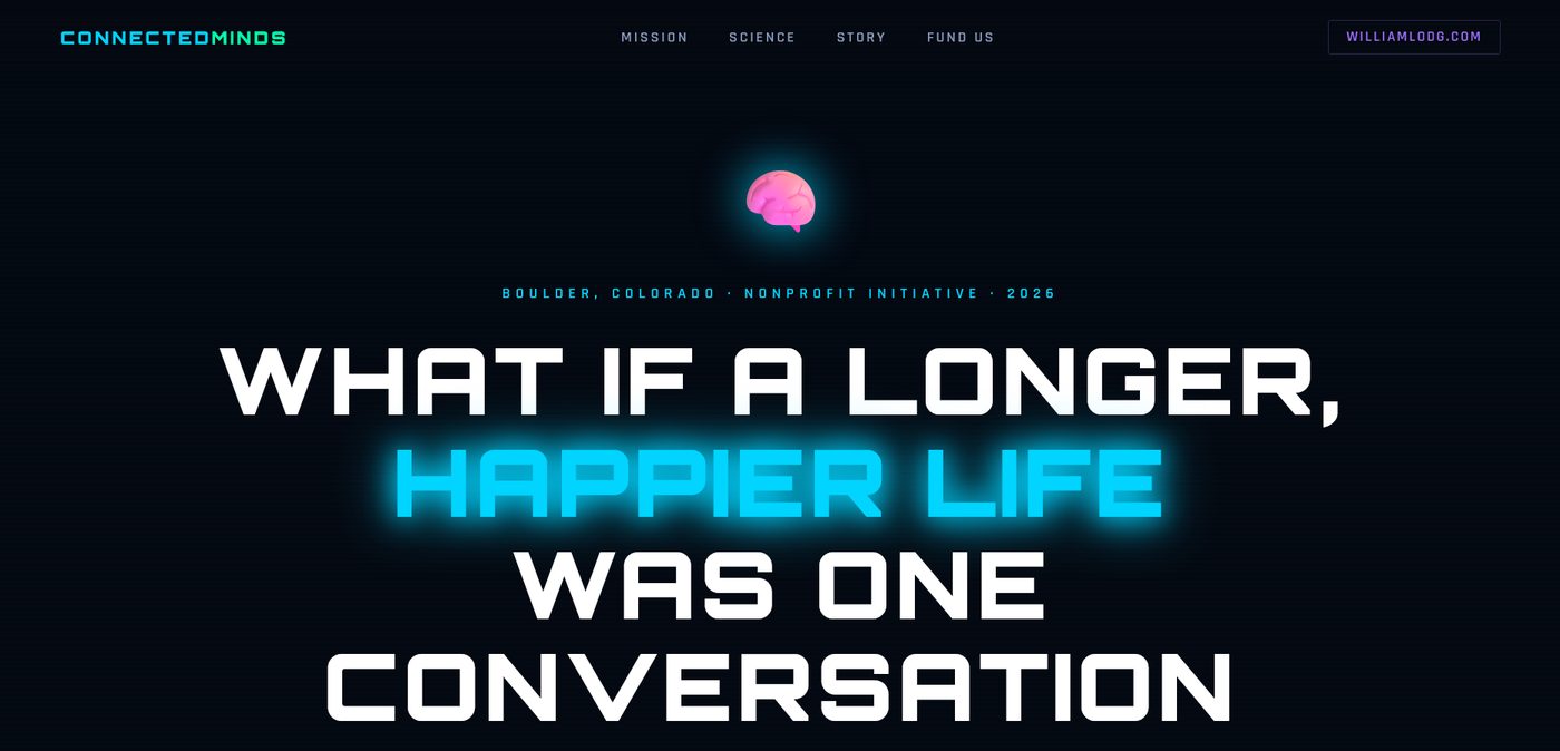 Screenshot of Connected Minds