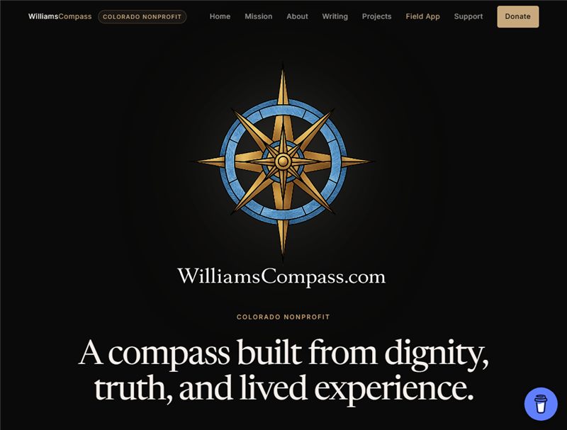 WilliamsCompass.com — Colorado nonprofit community platform